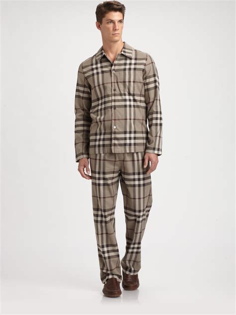 burberry pjs|burberry pajamas men.